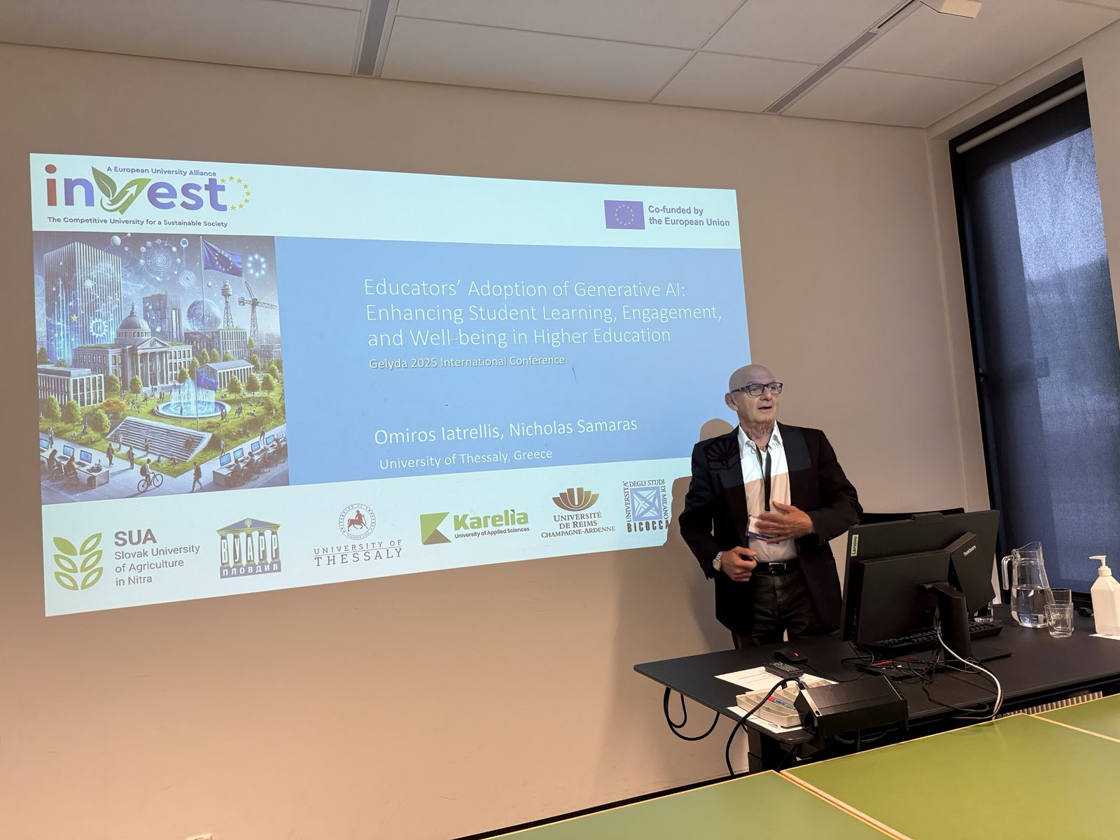 INVEST Presented at GELYDA 2025: Showcasing AI-Enhanced Academic Advising and Educational Innovation